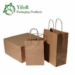 Twisted Handle Kraft Paper Bags