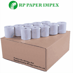POS Billing Thermal Paper Rolls, 80 x 80 Customised