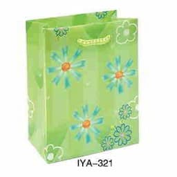 Flower Fruit Paper Bags - Green Color