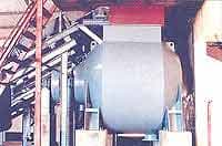 Pulper with belt Conveyor