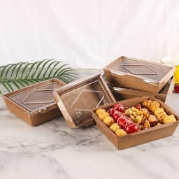 Kraft Paper 500ml Lunch Boxes