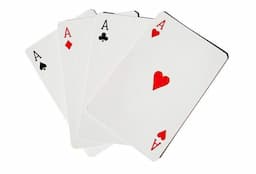 Playing Card Paper Board black center
