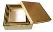 Gift Box Gold Metalic Color