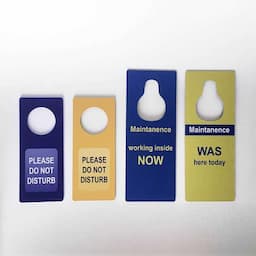 Kraft Paper Do Not Disturb Sign Door Hangers