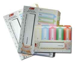 Coloured Index Divider - Unprinted