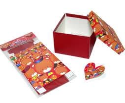 Festival Gift Box - Maroon Color
