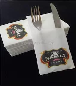 Cloth-Like Paper Hand Napkins Linen-Feel Airlaid Paper Towel