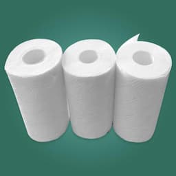 100% FSC Virgin Wood Pulp Kitchen Towel Rolls