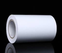 PP Matte White 75um White Glassine Liner WG4133