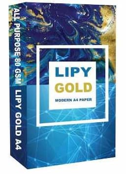 Lipy Gold A4 80 GSM