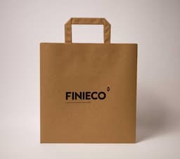 Flat Handle Paper Bags