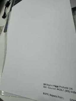 Offset/ Woodfree Paper