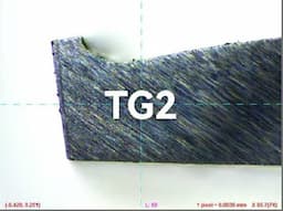Creping Blade with Tungsten Carbide@ZXBlade TG2